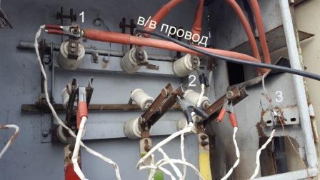 подключение и заземление жил кабеля при высоковольтных испытаниях